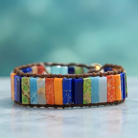 Chakra Harmony Wrap Bracelet